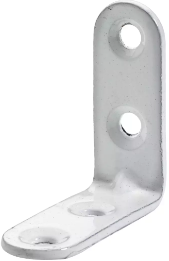 Hettich Stuhlwinkel weiss, 40 x 40 x 15mm - Diverse Möbelbeschläge und Zubehör