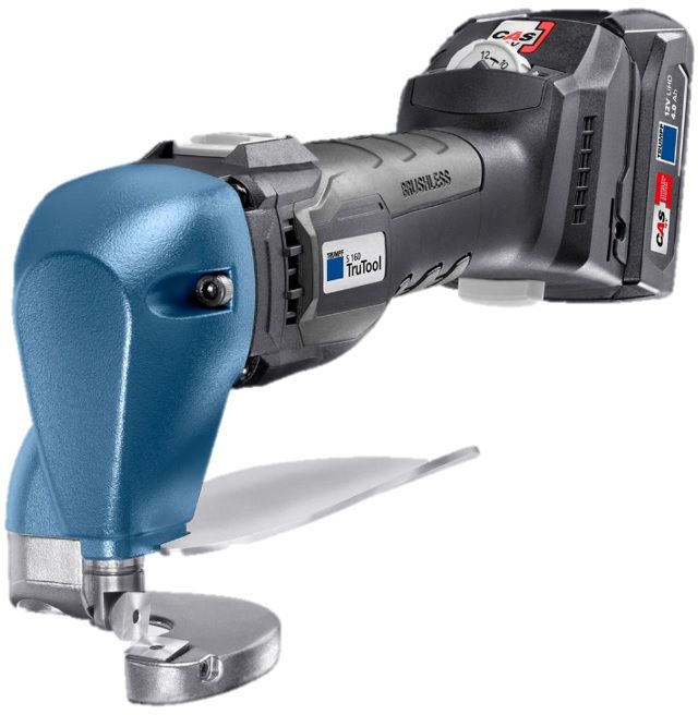 TRUMPF TruTool Schere S 160 (2A5) D 12 V , 1.7Kg m. Akku , BL Motor - Trumpf Elektrowerkzeuge