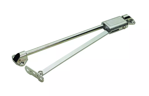 Hettich Bremsklappenhalter vernickelt 350mm - Diverse Möbelbeschläge und Zubehör