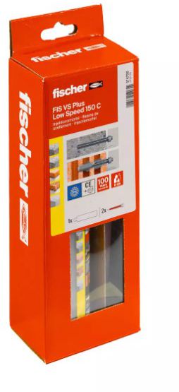 FISCHER Hochleistungsmörtel FIS VS Plus 150 C Low  Speed, 150ml, 574700 - Fischer Befestigung