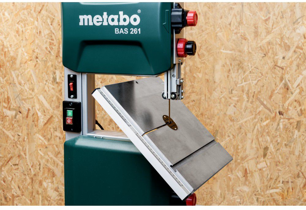 Bandsäge BAS 261 Precision 400W, 220-240 V, 735 m/min, Schnitthöhe 103mm - Metabo Elektrowerkzeuge