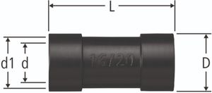 Schutzrohr-Muffen NUSSBAUM Optiflex