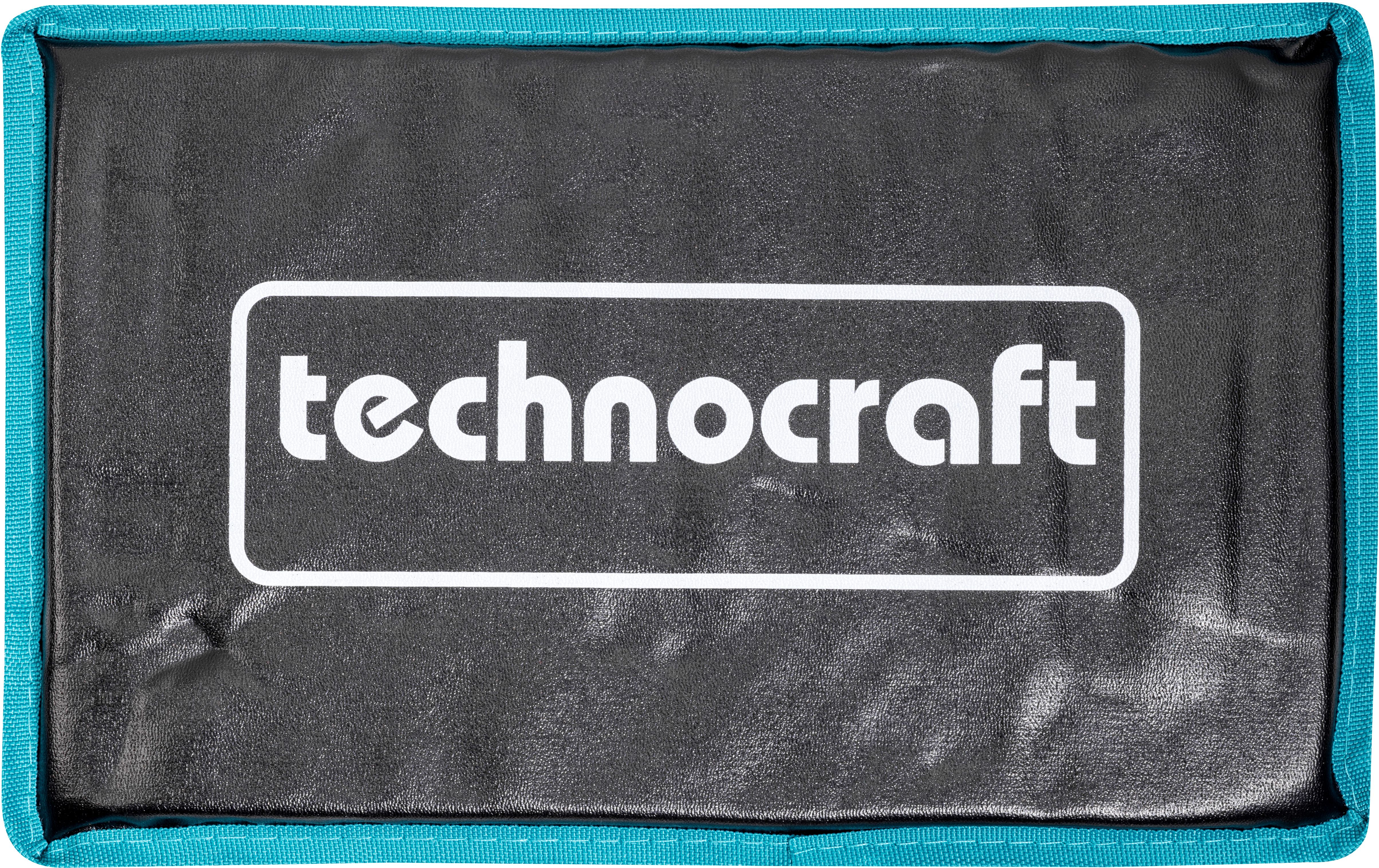 TECHNOCRAFT Alu-Werkzeugkoffer TOP COMPACT 94-tlg., 3/8", 370x270x135mm - Werkzeugkoffer,Sortimentskoffer,Behälter