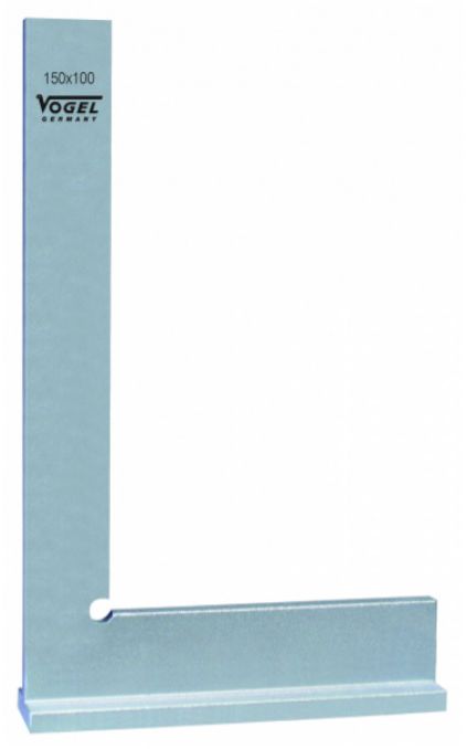 VOGEL Schlosserwinkel mit Anschlag 100 x 70 mm - Winkelmessen