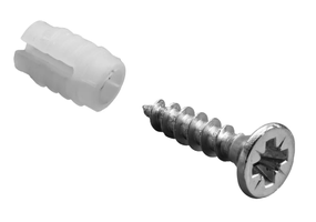 Hettich Spreizmuffe mit Schraube, 5 x 9mm, à 40 Stk - Diverse Möbelbeschläge und Zubehör