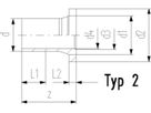 COOL-FIT Vorschweissbund DN 80 90mm einseitig Stutzenfitting 738 710 013 - GF COOL-FIT 2.0
