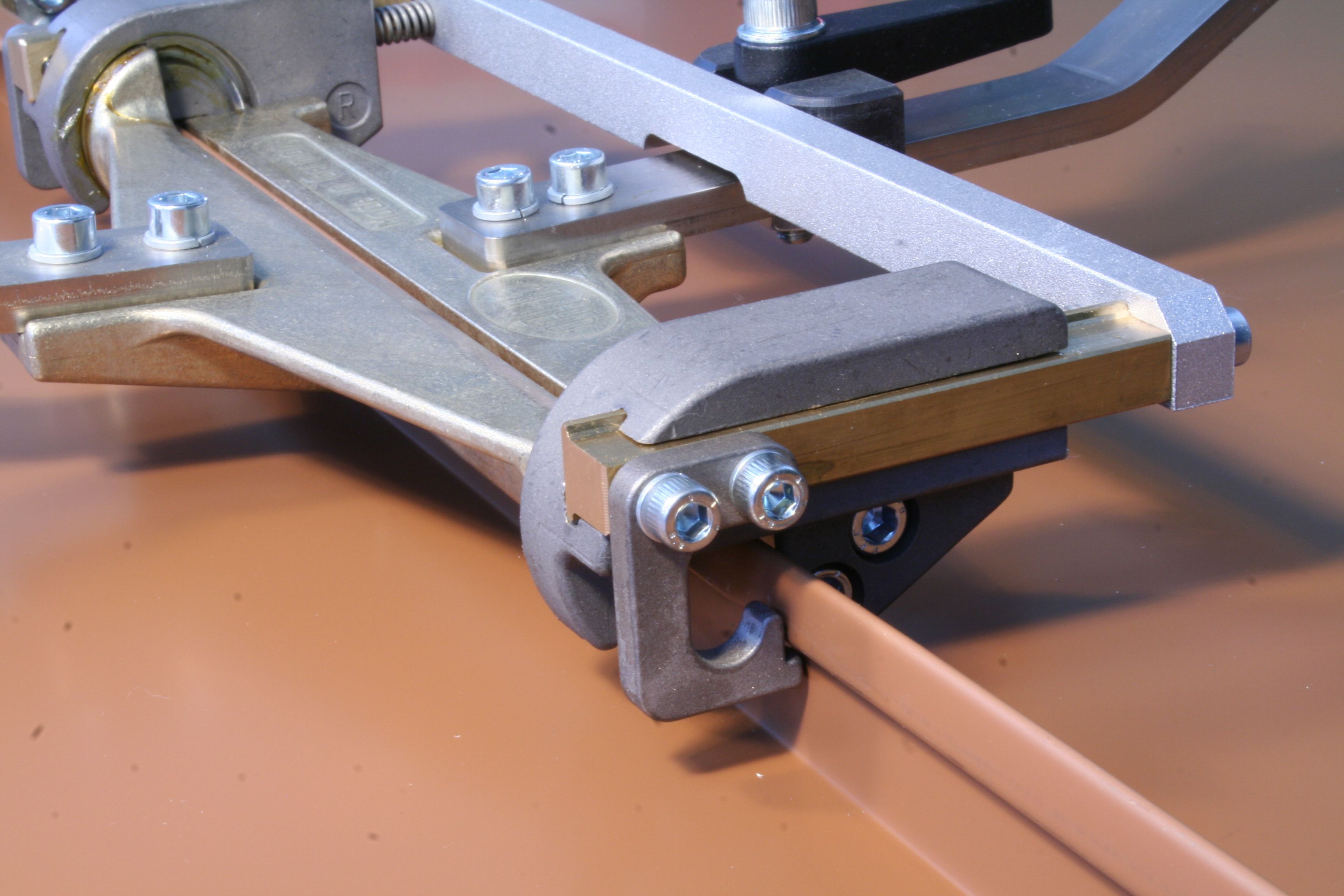 DRÄCO Doppelfalz- Handformer K7 Edelstahl L: 310 mm , Breite: 210mm - Spenglerwerkzeuge