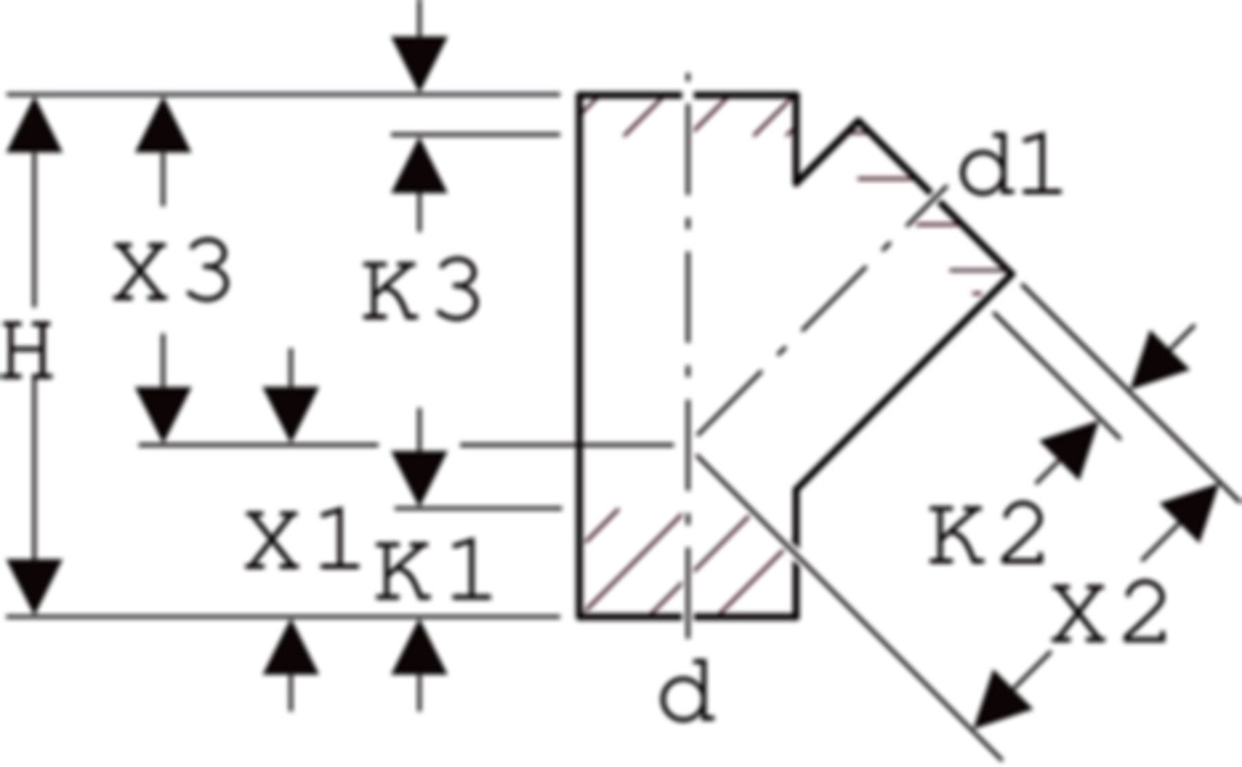 Abzweig 45° d 315/160mm 372.145.16.1 - Geberit-PE-Formstücke