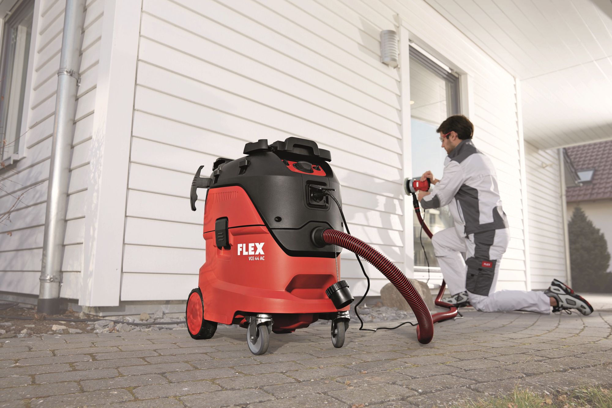 FLEX Sauger SET VCE 44 L AC 1200 W , 230 V , 42 Liter , 4.0m Schlauch , 7.5m K - Diverse Anbieter