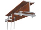 Trägerklammern KCK10 M8/M10 71537 Vertikal verstellbar - Flamco-Rohrschellen