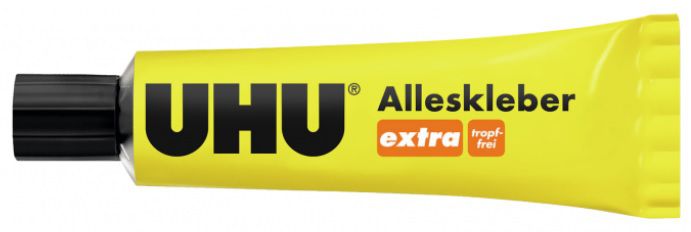UHU Alleskleber extra, tropffrei 35ml, in Tube, Gel - Kleben