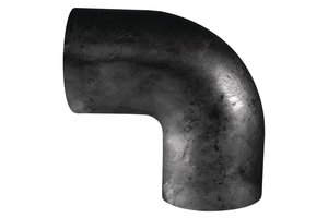 Bogen schwarz 90° glatt 105mm 813 - Ofenrohre und Zubehör