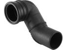 Wandklosett Bogen 90° links abgekröpft 308.006.14.1 d 90mm - Geberit-PE-Silent-Formstücke