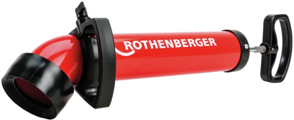 ROTHENBERGER ROPUMP SUPER PLUS Saug-/Druckreiniger 3 Adapter, inkl. Werkzeugtasche - Sanitärwerkzeuge