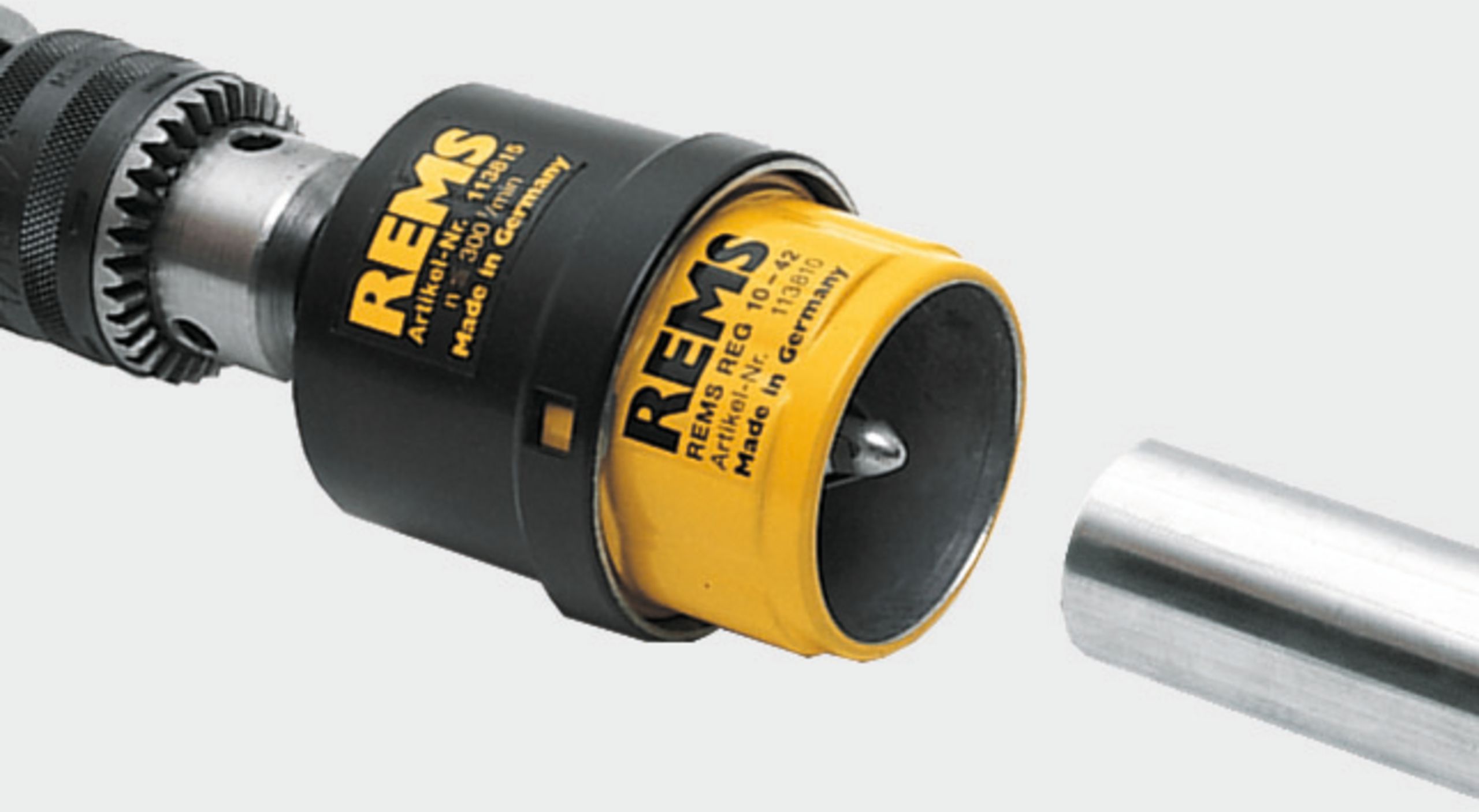 REMS Rohrentgrater, Innen-/Aussen 113810, REG 10-42, Ø 10-42mm - Sanitärwerkzeuge