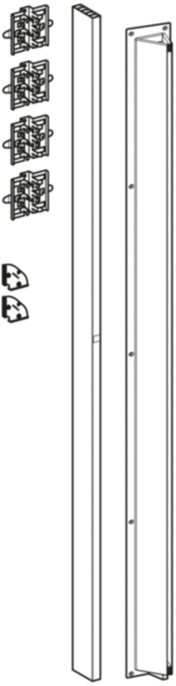 Installationselement 111.596.00.1 für Duschtrennwand, für Walk-in Dusche - Geberit-Duofix