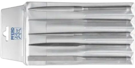 Handy-Feilensatz 5-Tlg., ohne Heft 2627, L= 215mm, Hieb 1 (Bastard) - Feilen, Bürsten