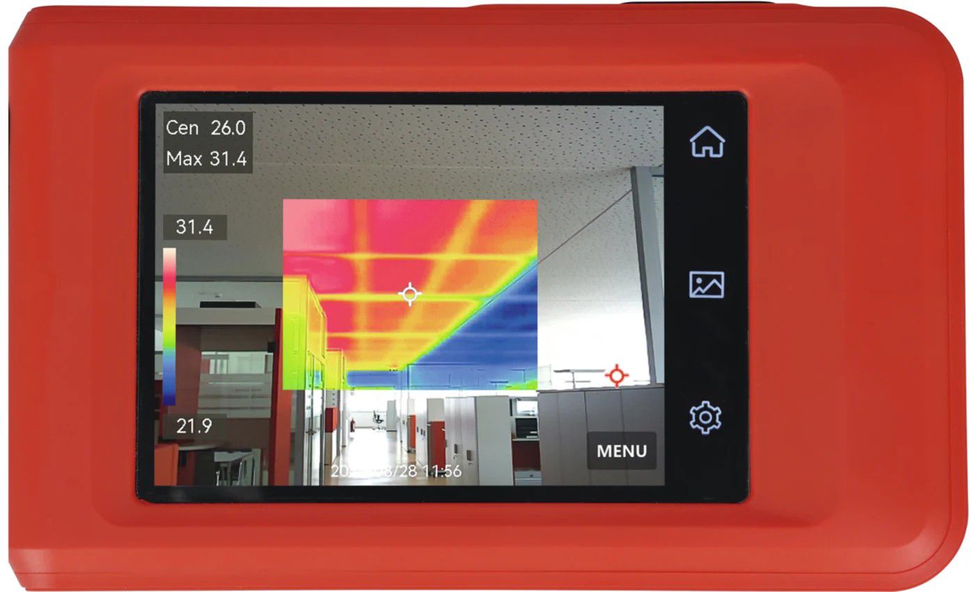 ROTHENBERGER ROINFRATECT Wärmebildkamera IP54 , 2.448x3264 px , 3.5" Display - Sanitärwerkzeuge