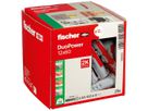 FISCHER Universaldübel Duopower Ø12mm , L=60mm , grau/rot - Fischer Befestigung