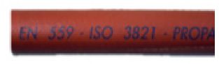 BUTAPRESS Flüssiggasschlauch EN559 Ø 8,0mm x 14mm, 20bar, orange - Schläuche, Schlauchbriden