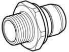 Verteiler-Steckübergang 653.431.00.1 28mm- 1" mit Aussengewinde - Geberit-Push Fit-Formstücke