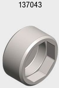 Multi-Befestigungskonsole Steckschlüssel , 38mm - INOXTECH-Handlauf-/Geländer-System