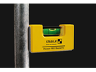 STABILA Wasserwaage Pocket PRO Magnetic 7 cm Aluminium gelb ± 1mm/m mit Magnet - Nivellieren