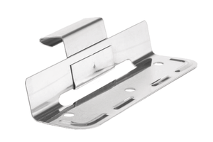 Schiebeh.vorm. Inox Nr.6 Falzhöhe 25mm für Winkel- und Maschinenf.2-teilig 723 - Haften für Blechdach