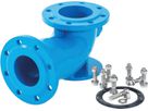 Hydranten Einlaufbogen Flansch/Flansch     5493 DN 100/100 - Hawle Hydranten