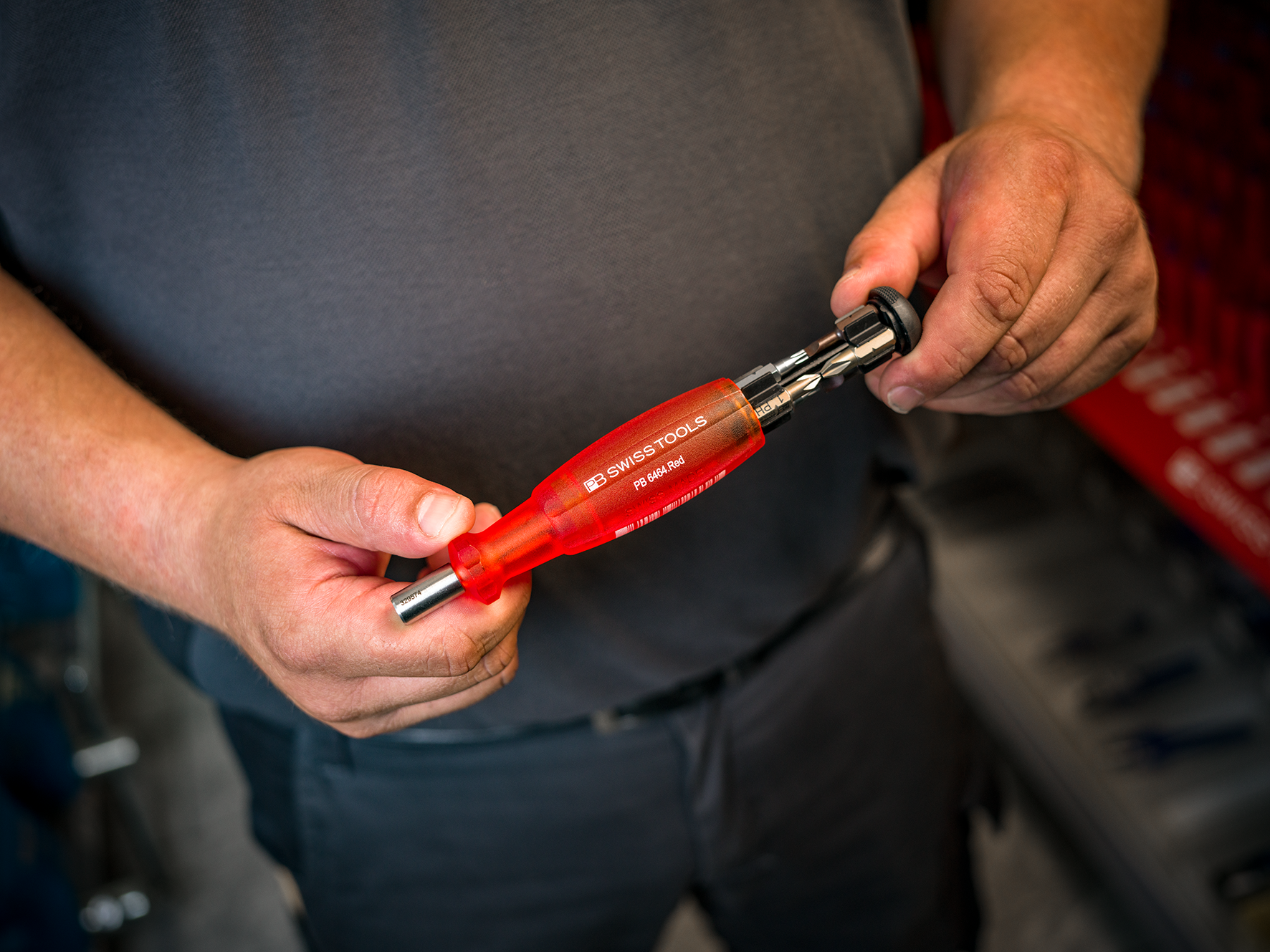 Insider, Pocket Tool mit Bitmagazin PB 6464, 8-tlg., Schlitz, Kreuz, Torx - Schraubenzieher