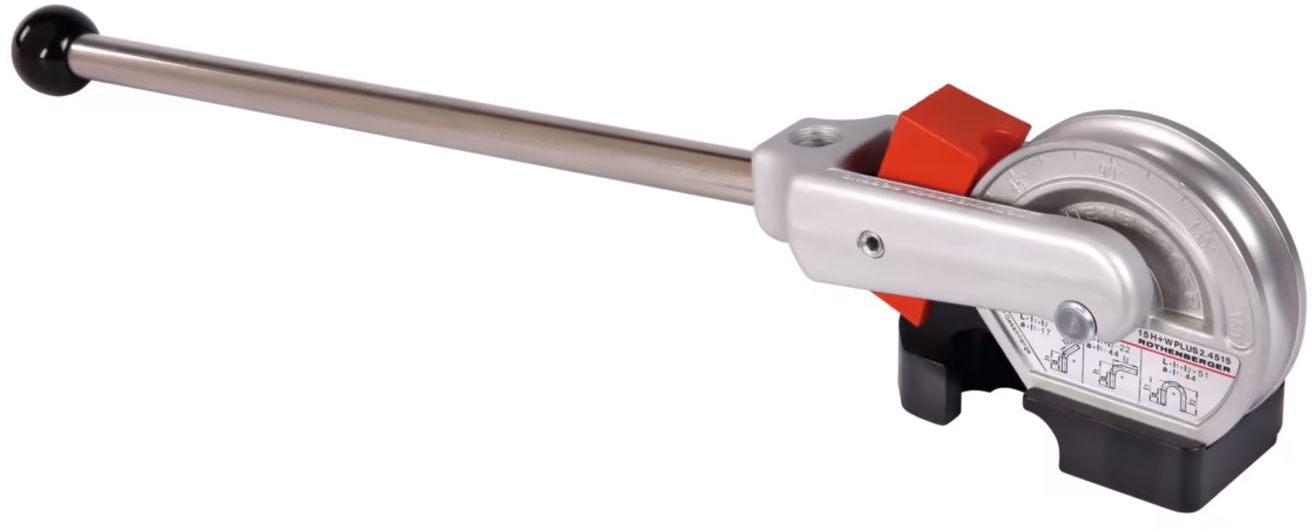 ROTHENBERGER Robend H + W Plus Biegegerät Ø 15 mm, R 45mm, 2.4515 - Sanitärwerkzeuge