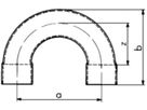 Löt-Bogen 180° 7060 12 mm 767 060 003 - GF Lötfittings