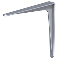 alfer Alukonsole, poliert 450x500mm, Tragkraft 160kg - Konsolen allgemein