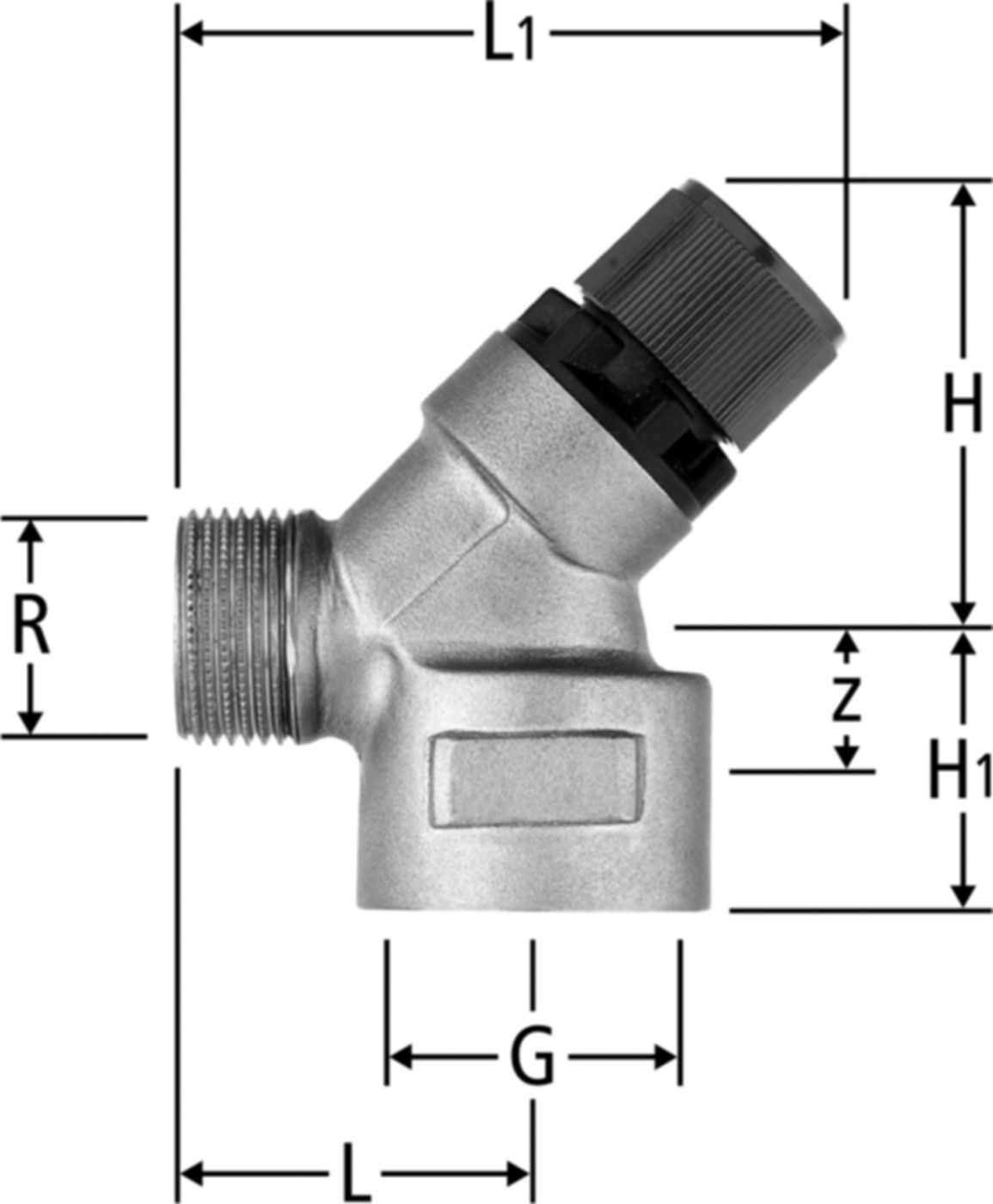 Sicherheitsventil 3/4" 10 bar 13002.33 - Nussbaum Armaturen
