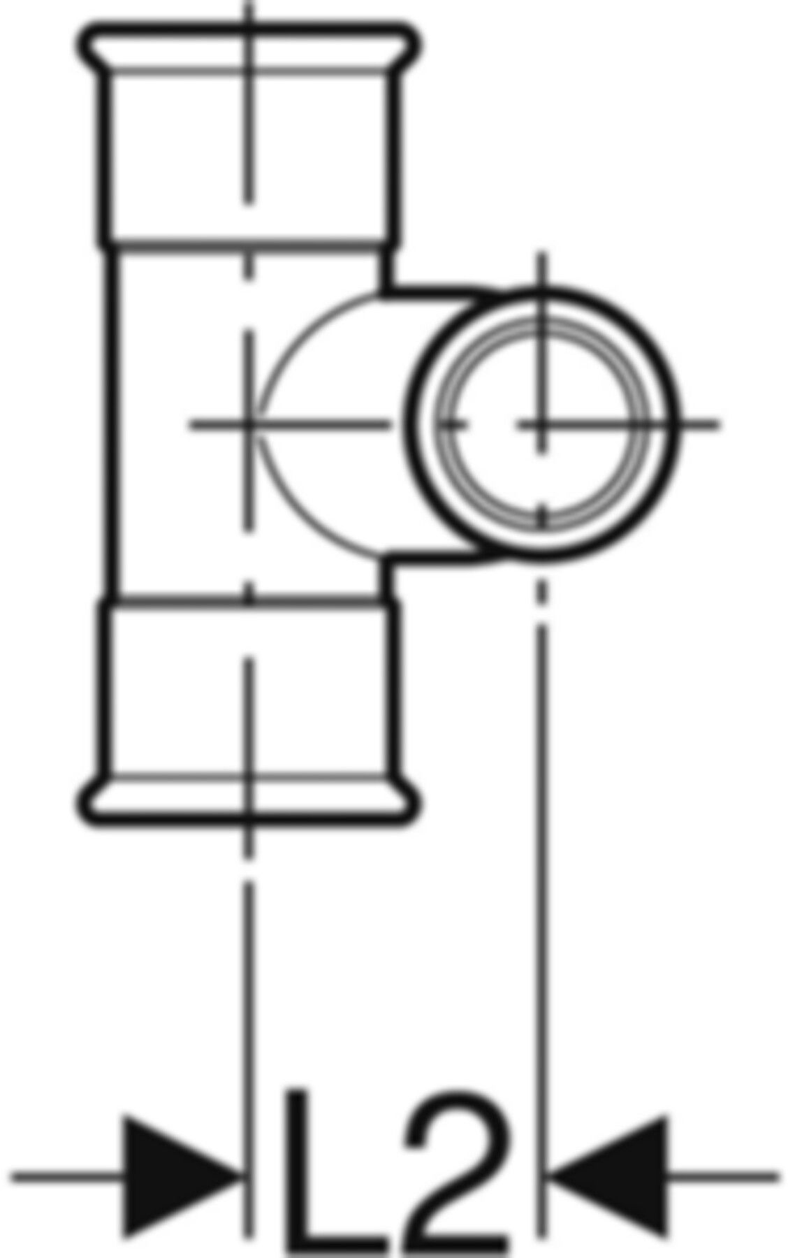 Kreuzstück 90° 18-28mm 21510 - Mapress-Heizungs-Formstücke