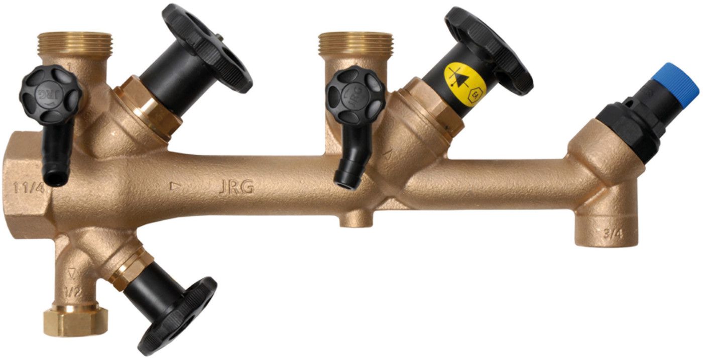 JRGUSIT Combi 11/4"-25-25 5191.480 Abgänge ohne Verschraubungen (G=5/4") - JRG Armaturen