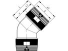ELGEF Winkel 45° PN 16 (Karton à 6 Stk.) d 125mm 753 151 815 - ELGEF Plus Elektroschweissfittinge
