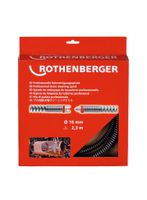 ROTHENBERGER Rohrreinigungs-Spiralen, Ø 8mm, C1-IC 7.2413, 7,5 m, mit Stahlseele, zu R8-R36 - Sanitärwerkzeuge