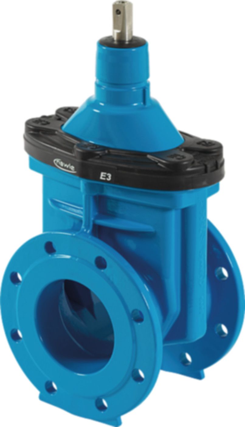 Flanschen-Schieber PN 10/16 4000 DN 40 - Hawle Armaturen
