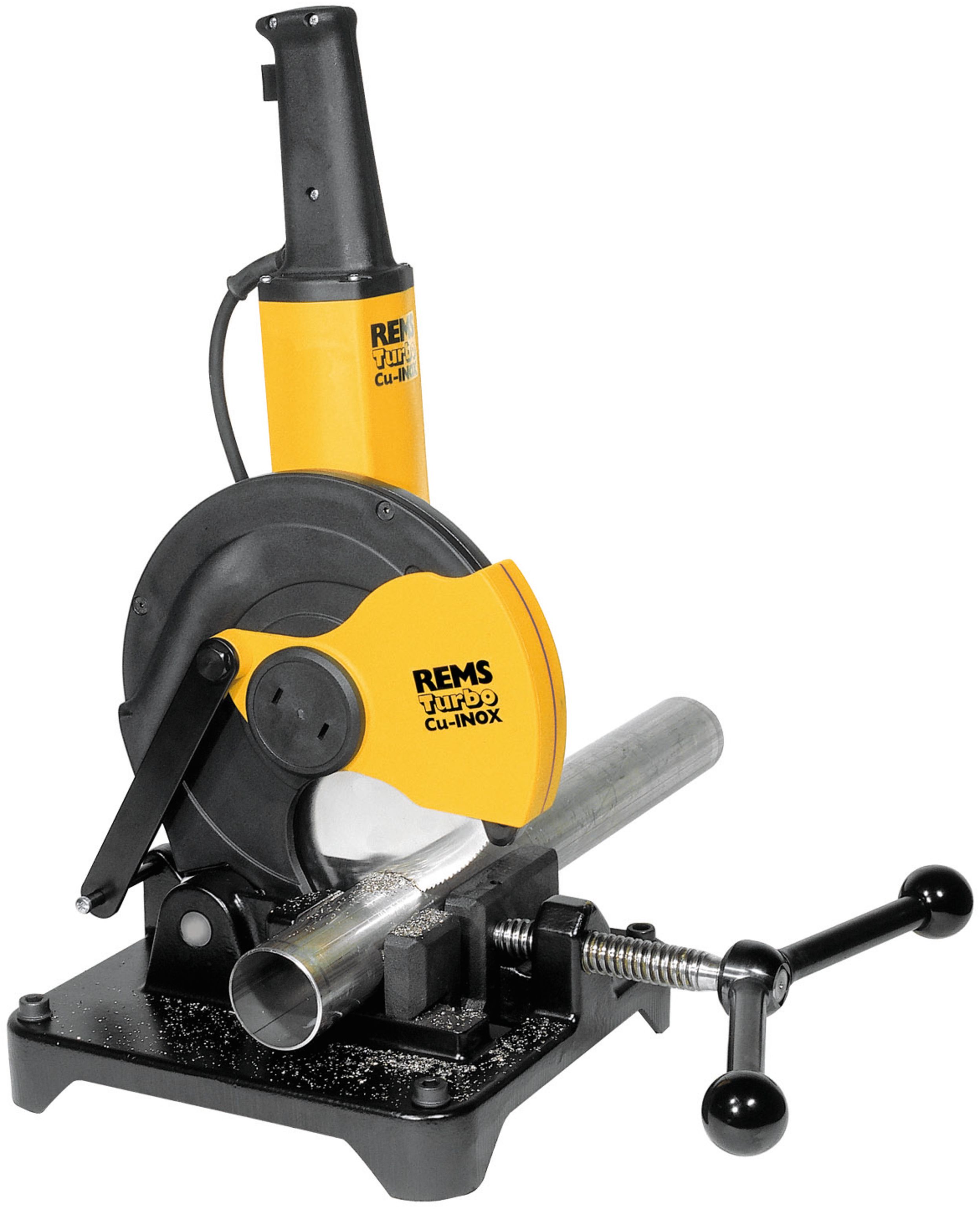 REMS Kreissäge, Turbo Cu-INOX Basic 230V, 500W, inkl. Sägeblatt und Untergestell - Sanitärwerkzeuge