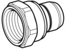 Verteiler-Steckübergang 653.433.00.1 28mm- 1" mit Innengewinde - Geberit-Push Fit-Formstücke