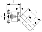 Winkel 45° Muffe-Stutzen 6223 40mm 761 069 451 - GF Instaflex-HWS-Schweisssystem