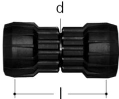 Doppelverschraubungen +GF+ JRG Sanipex MT
