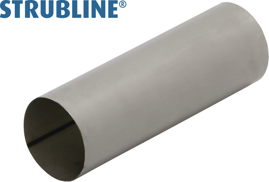Ablaufrohre gef. a 2 M 60 mm 200 "Strubline" - MattpluS Spenglereihalbfabrikate