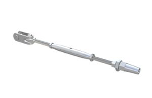 Spannelement Gabelkopf für Ø 6 SY-1007A ABS 8000/6 - ABS Absturzsicherung