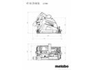 Akku-Tauchkreissäge KT 18 LTX 66 BL 18V, solo, MetaBox - Metabo Elektrowerkzeuge