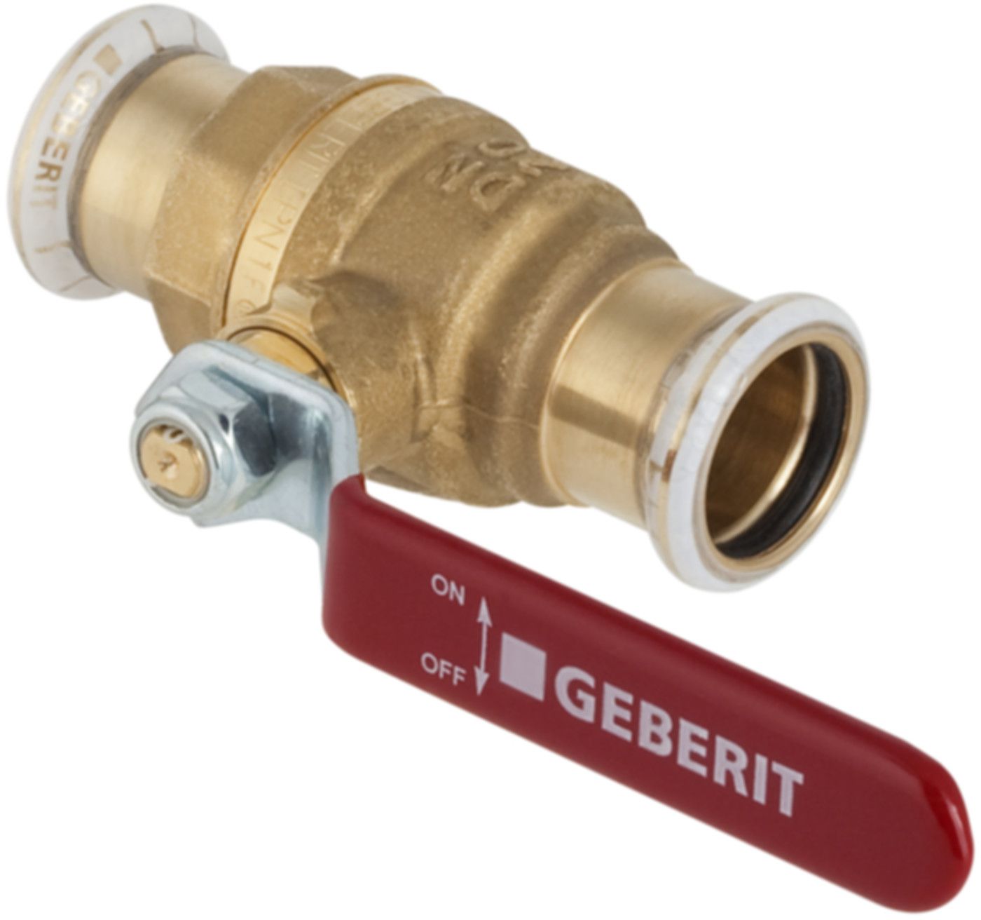 Kugelhahn 42mm 94927 mit Betätigungshebel - Geberit Systemventile / Armaturen