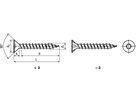 Senk-SPAX® I-6rund Vollgewinde A2 BN20224 4,5x35/30(T20) - Bossard Spanplattenschrauben SPAX