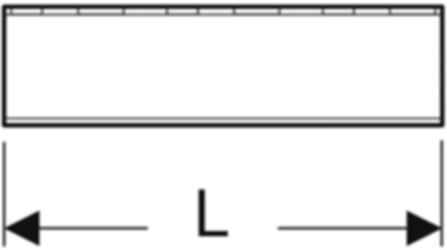 Tragschiene 200-315 L=5m 363.863.00.1 - Geberit-Dachentwässerung