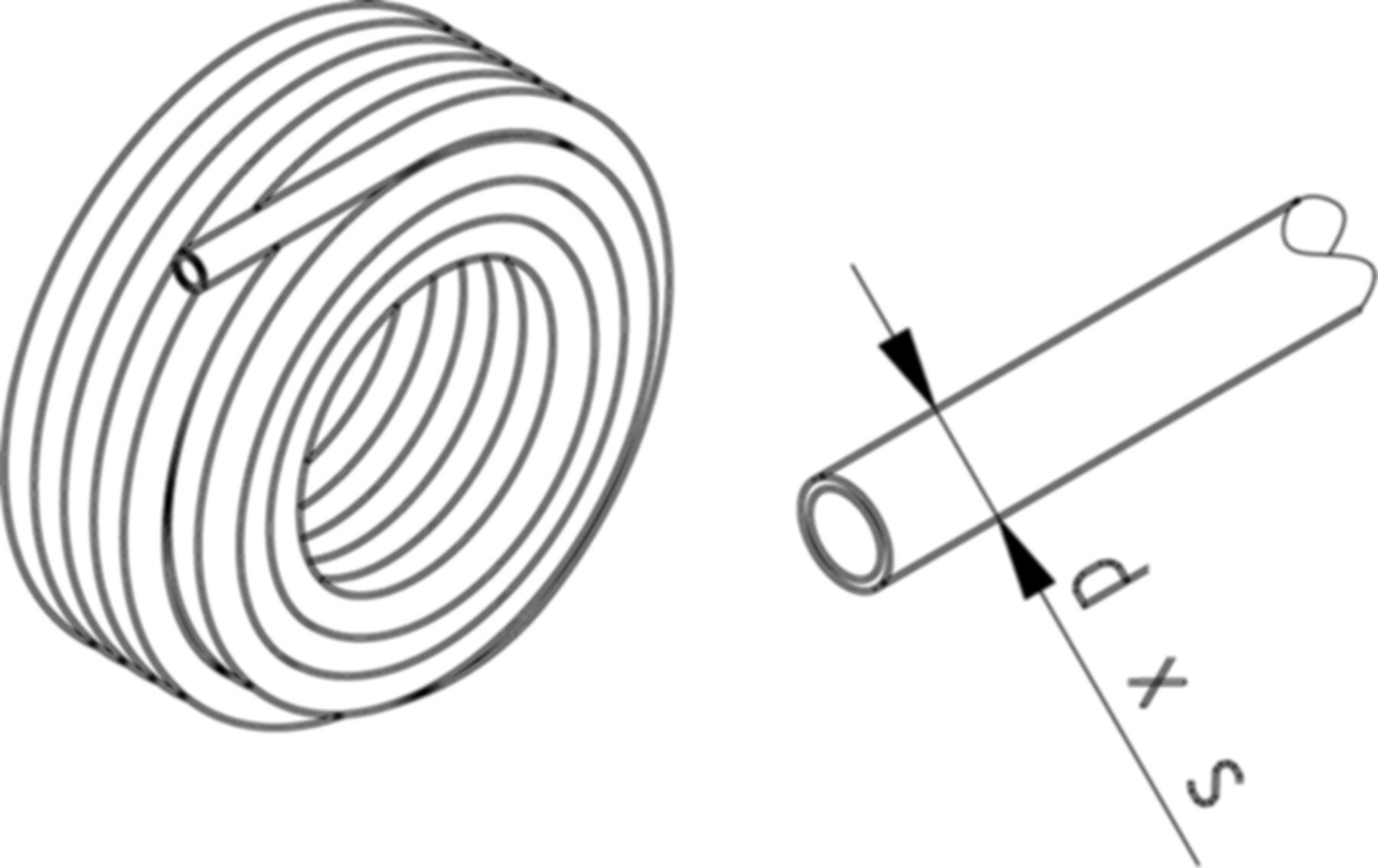 PB-Rohr ohne Schutzrohr iFit 20 x 2,0 762 101 127 (Rolle à 60m) - GF I-Fit PB-Rohre